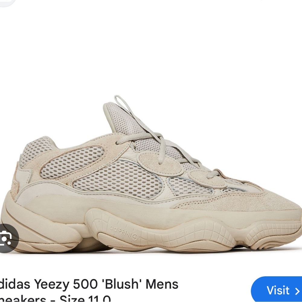Adidas Yeezy 500 Beige Sneakers